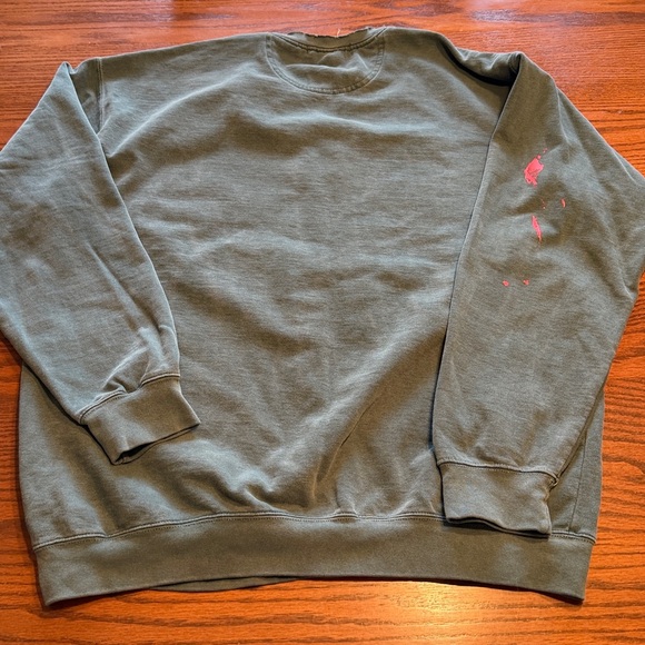 Firstport free people oversized sweatshirt size medium #194 - Picture 3 of 3